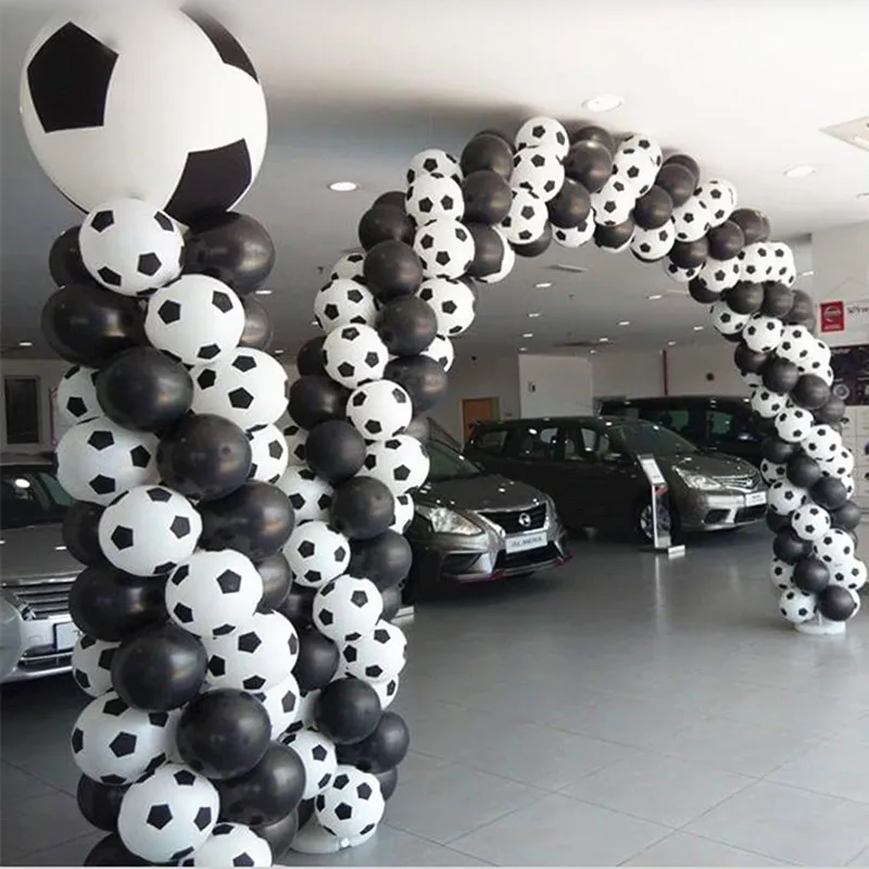 

12 inch Thicken Soccer Balls Football Latex Balloons Birthday Party Decoration Kids Children's Toys Football Theme Party balloon