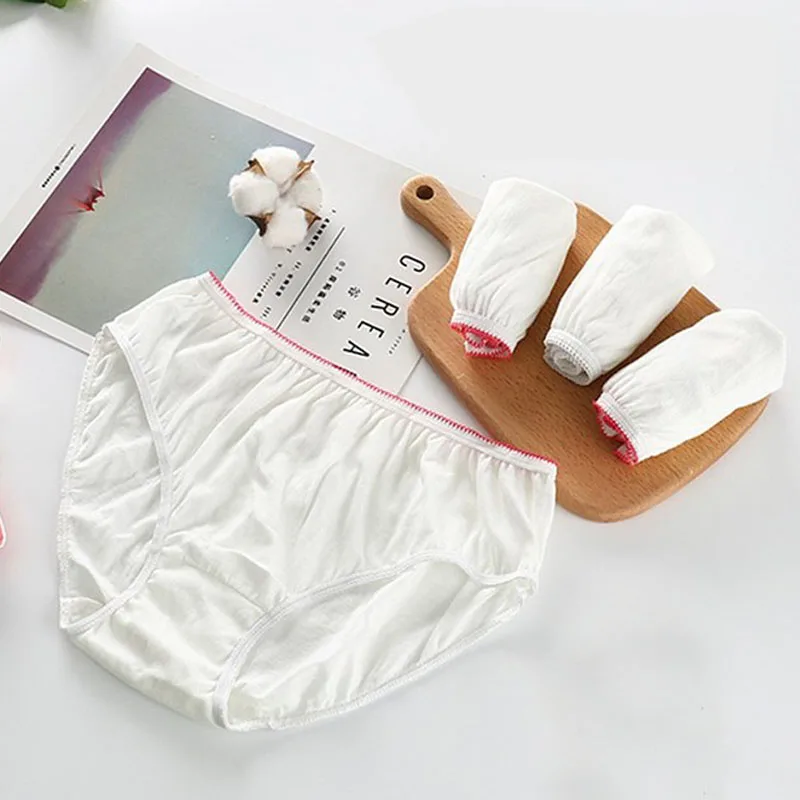 10 шт. одноразовые трусики из чистого хлопка для беременных |