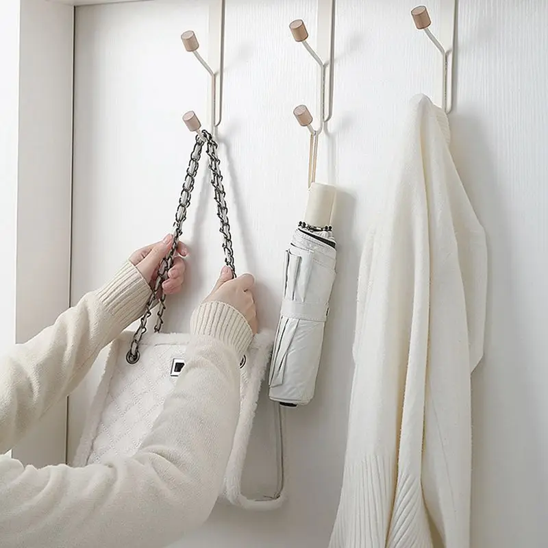 

Practical household items Word-free Carbon Steel Door Rear Hanger Practical household items Kitchen Accessories Home Decor Gift