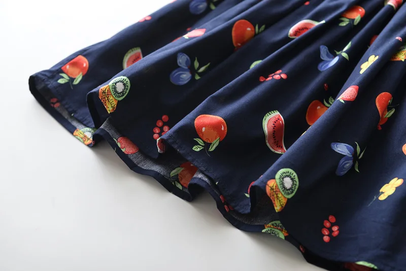 LOVE DD&ampMM Girls Dresses 2022 New Children's Clothes Sweet Fruit Lemon Princess Kids For Clothing Costume | Детская одежда и