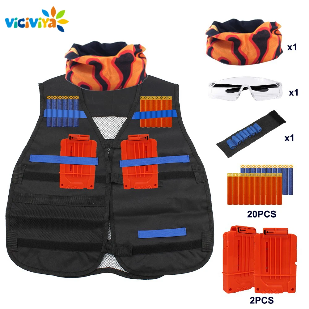 Аксессуары для игрушечного пистолета тактическое оборудование патрон Nerf