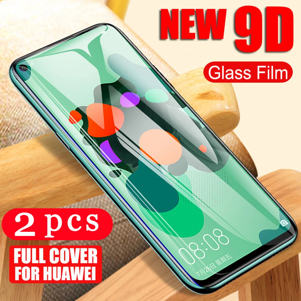 2 шт. полное покрытие для huawei mate 30 pro 20 lite 20x10 закаленное стекло защиты экрана