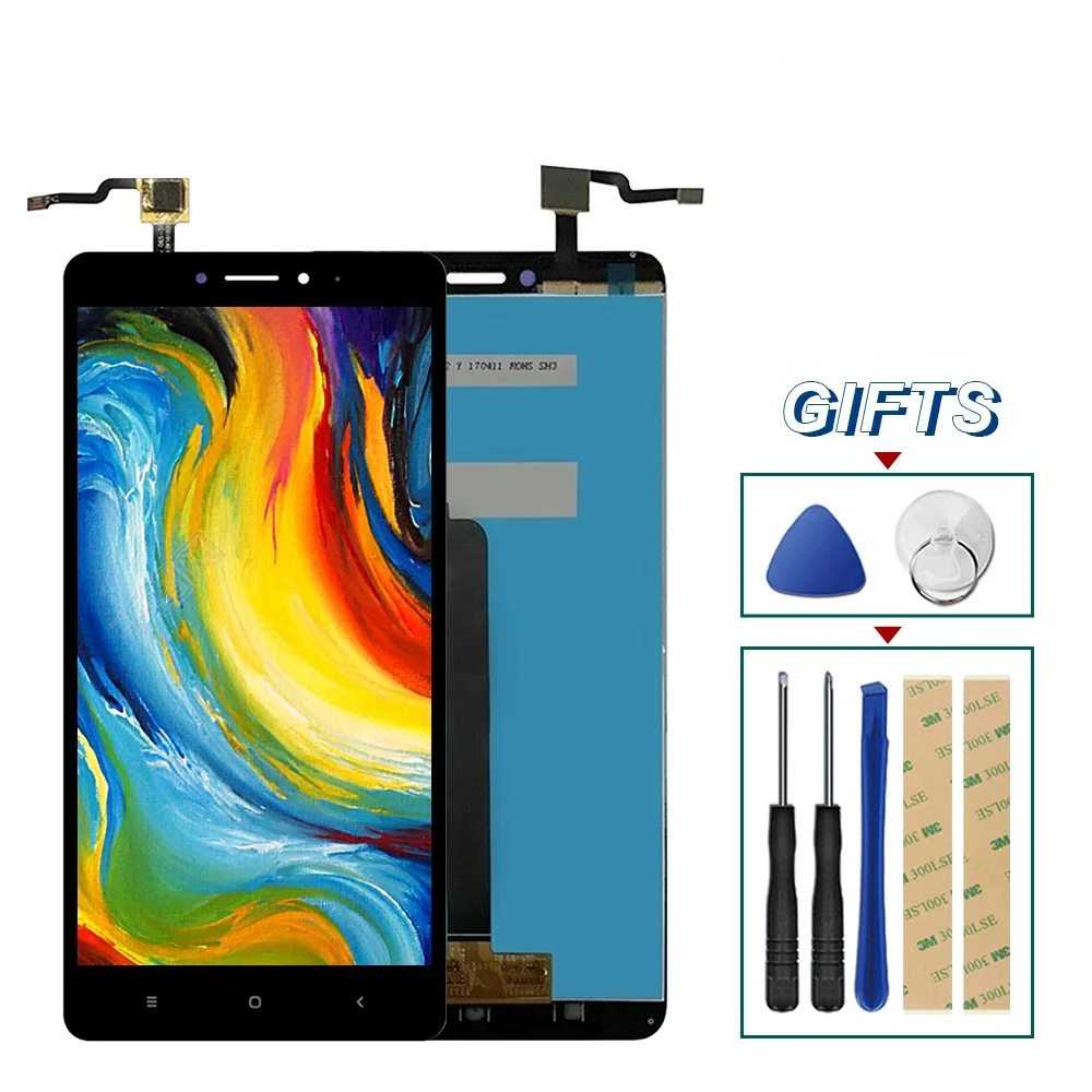 

For Mi Max LCD screen display+touch panel digitizer white Black for max 1 lcd+Tolls free shipping