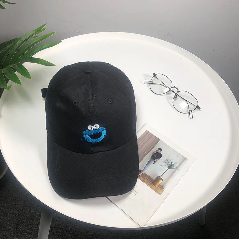 Новинка 2020 мужская и женская бейсболка с вышивкой в виде глаз регулируемой