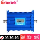 Lintratek ретранслятор gsm 2g, 3g, 4g усилитель Сигнала CDMA 850 900 1800 2100 GSM UMTS LTE сети усилитель с одной полоской lintratek kw20l