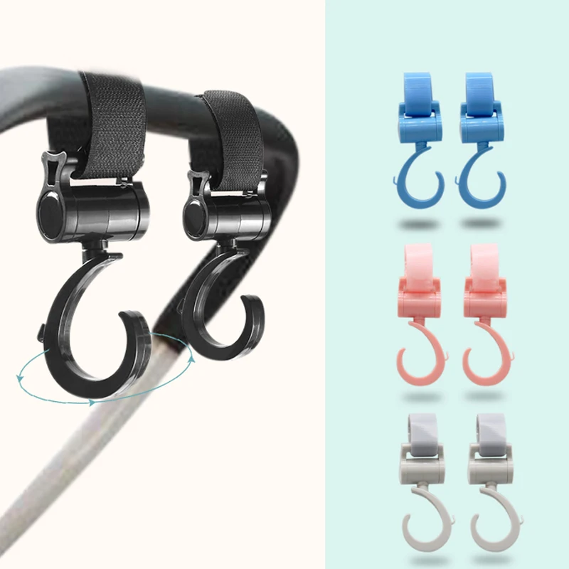 Универсальная детская коляска крюк сумка тележка для покупок Зажим пластиковый