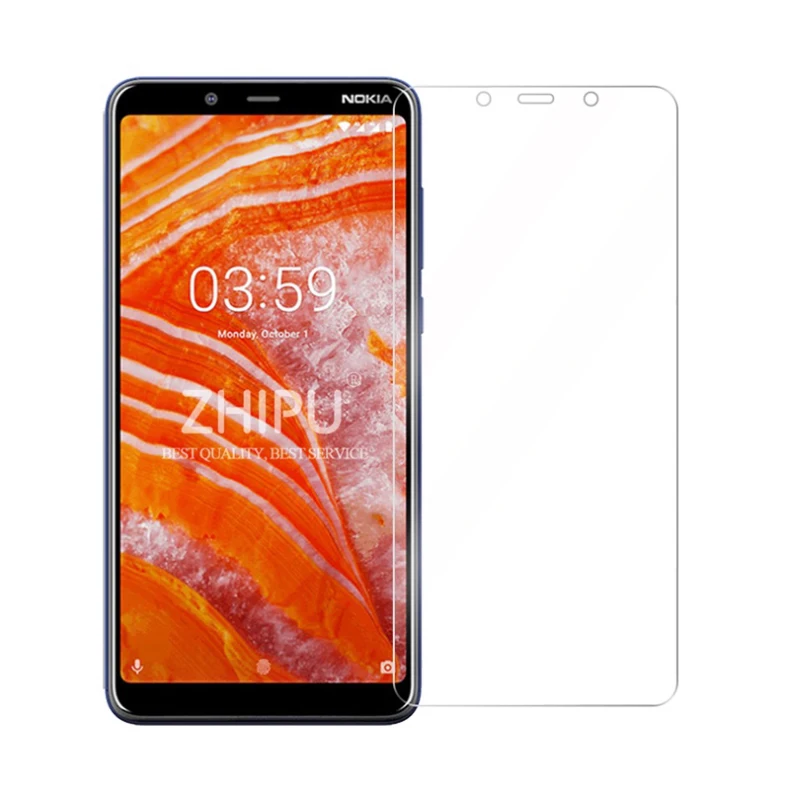 Закаленное стекло для Nokia 3,1 Plus Защитное стекло для экрана 2.5D 9H Премиум Закаленное стекло для Nokia 3,1 Plus защитная пленка