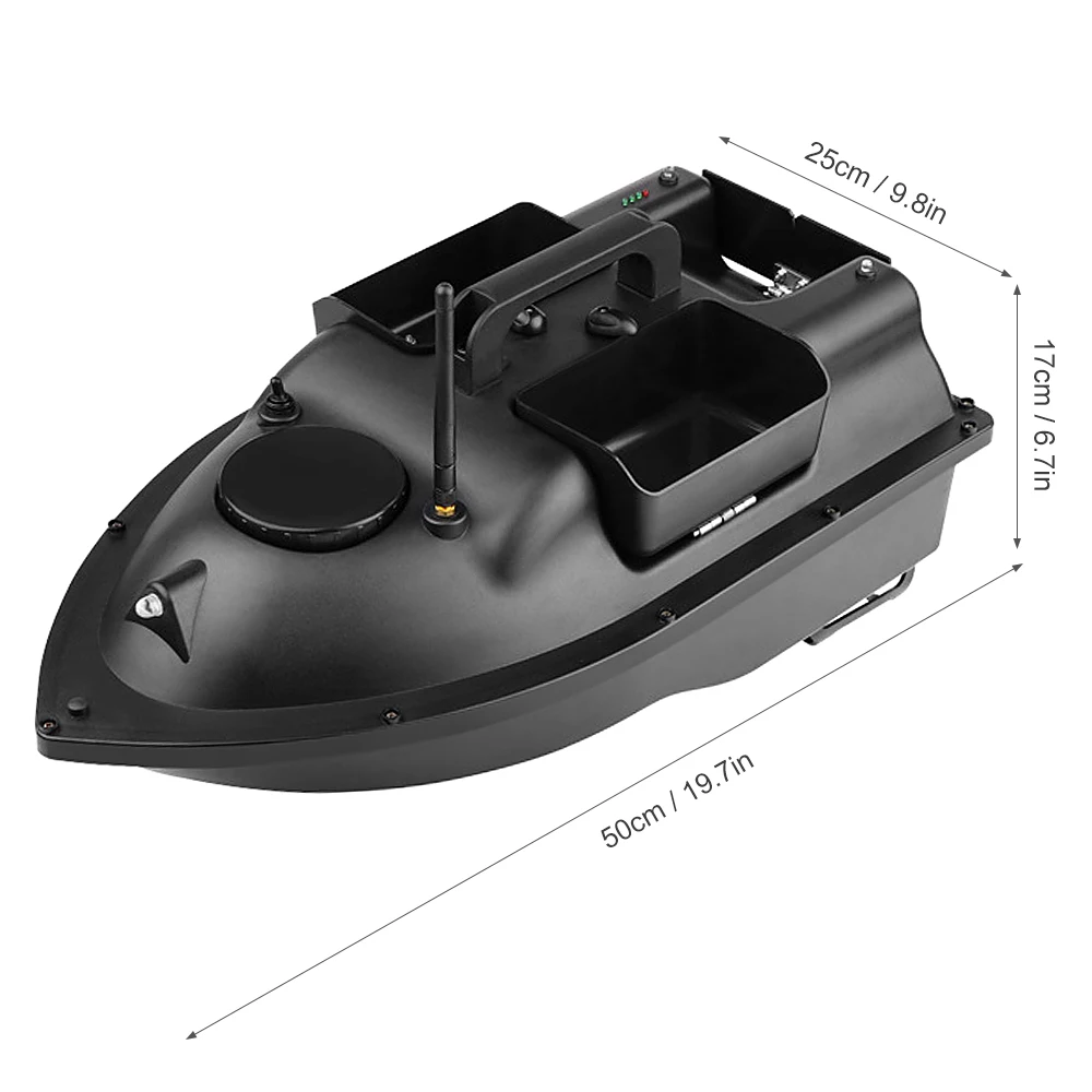 

GPS Fishing Bait Boat 3 Bait Containers Wireless Bait Boat Automatic Return Function 2kg bait cruise Fishing Smart RC Bait Boat