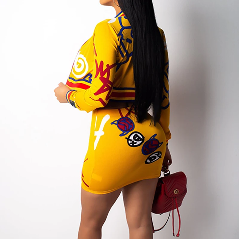 

Women Three Piece Dress Set Club Outfit Streetwear Women Strapless Crop Top & Short Jacket & Mini Skirt Sexy Sets