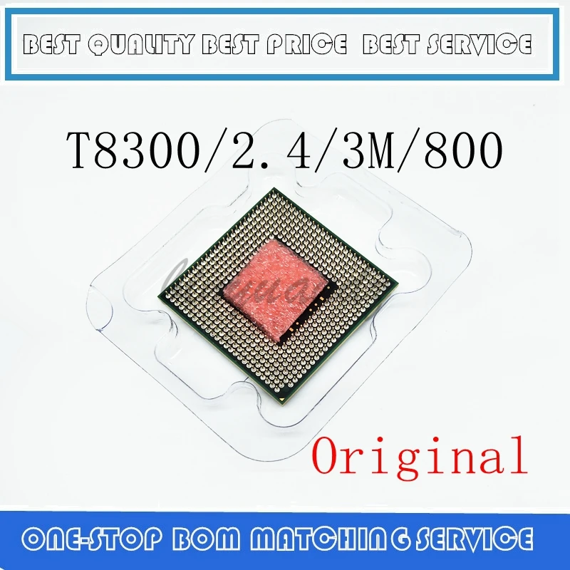 Двухъядерный процессор для ноутбука T8300 2 4/3M/800 8300 чипсетов 965 ЦП t8300 | Электроника