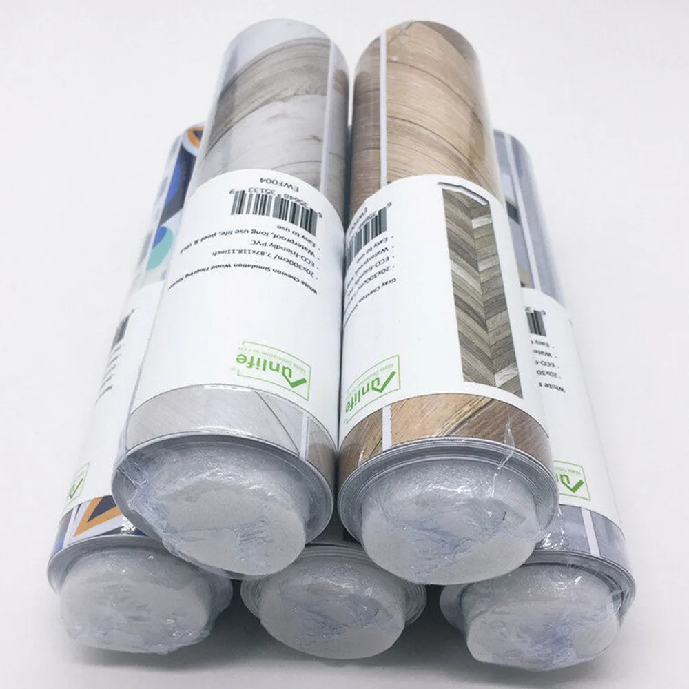 

Thick Wear-resistant Plastic Floor Stickers PVC Floor Self-adhesive Floor Stickers Household Waterproof Floor Stickers