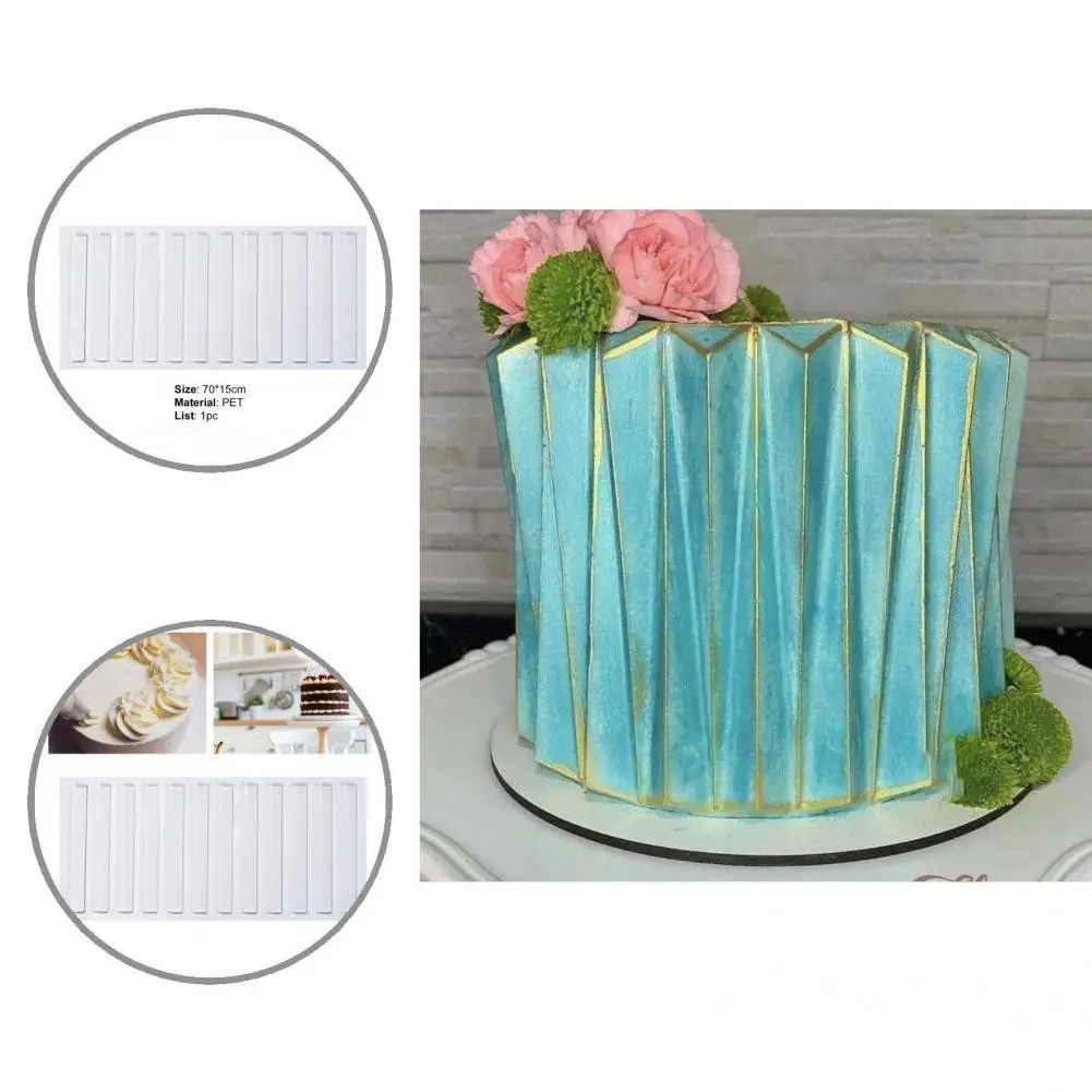 

Форма для торта, легкая в использовании, не деформированная, безопасная, легко снимается, термостойкая форма для торта, трафарет, форма для п...