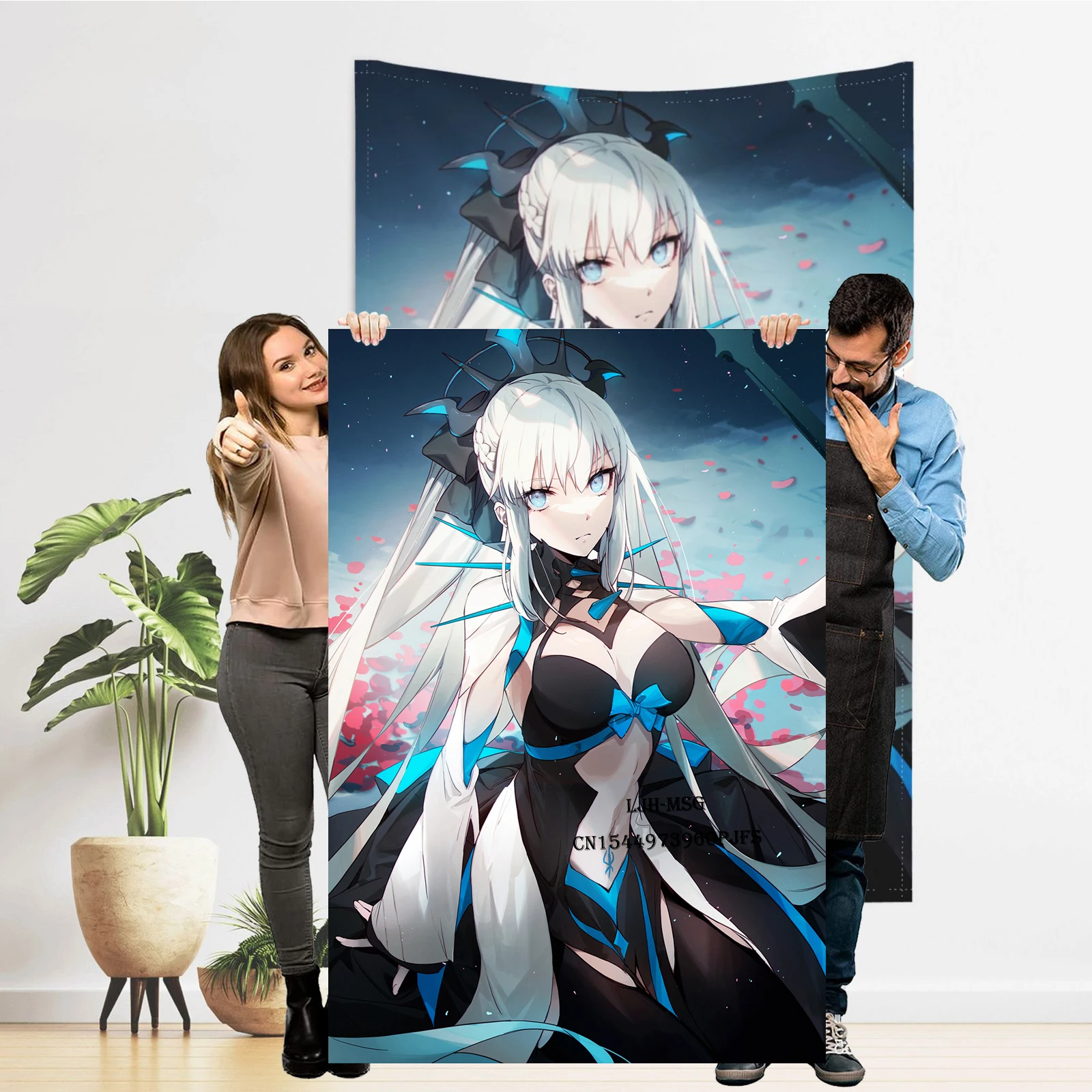 

Print Canvas Hentai Anime Fate/Grand Order Sexy Girl Art Morgan Large Poster 60"x40" Custom Living Room Bedroom Hanging Picture
