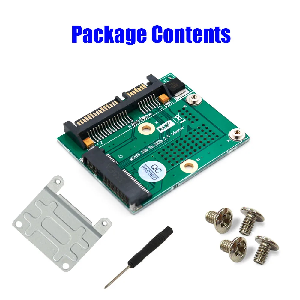 msata ssd sata 25 адаптер конвертер карты