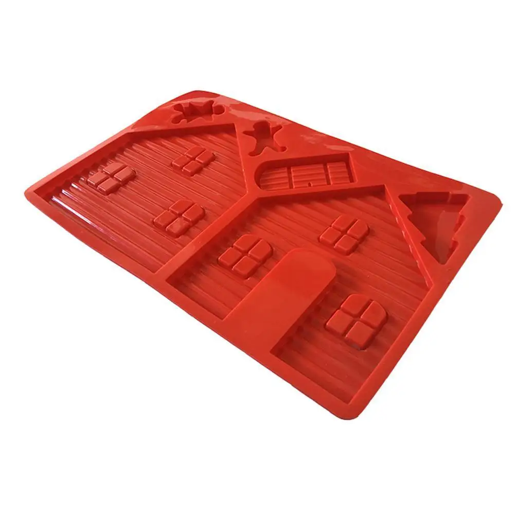 1 шт. Рождественский имбирный домик силиконовая форма для выпечки тортов сделай