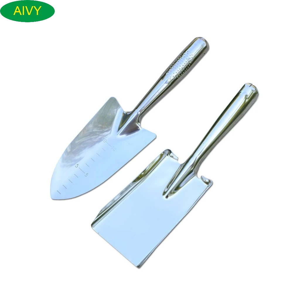 Садовый ручной инструмент AIVY из нержавеющей стали лопата с острым носом и