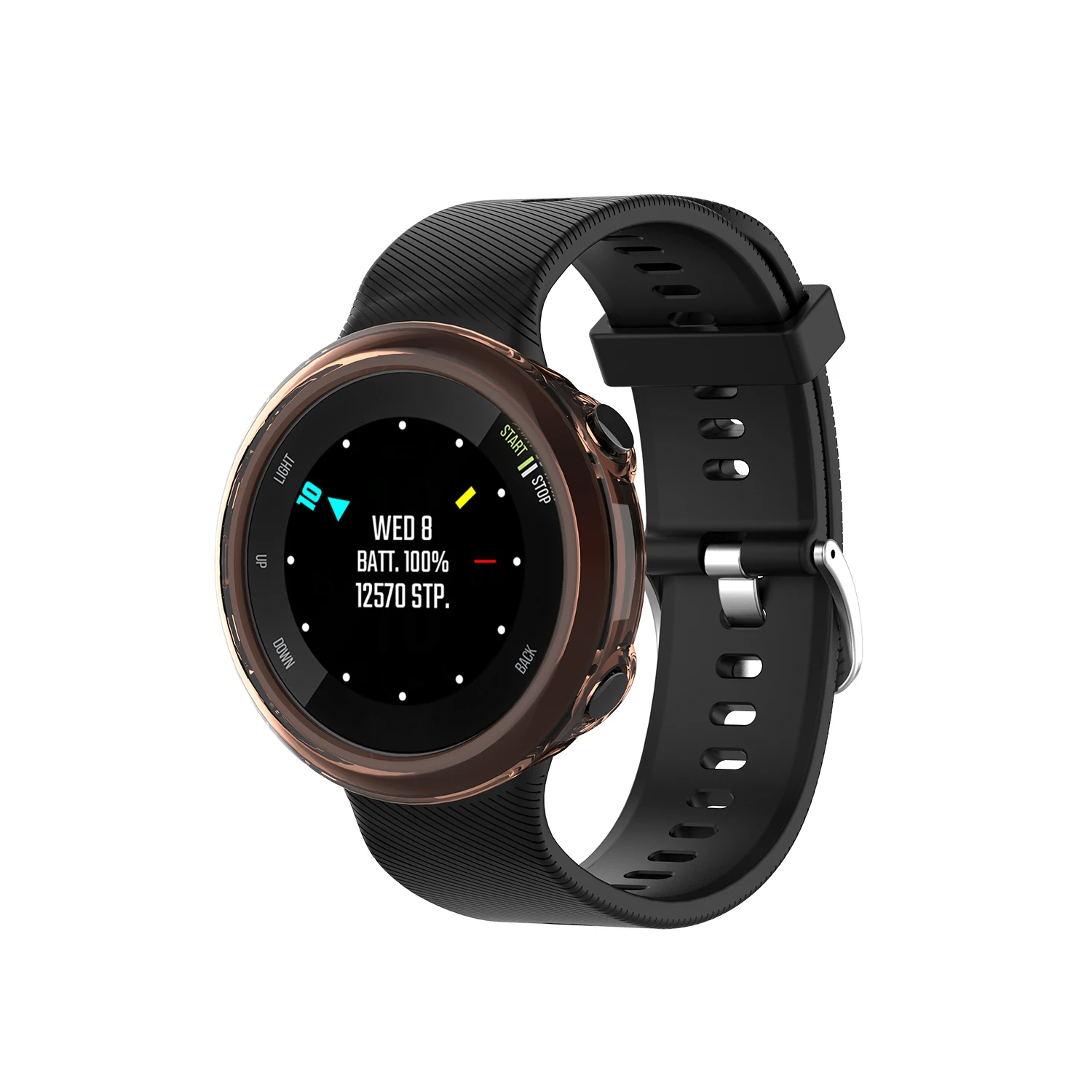 Силиконовый чехол для смарт часов Garmin forerunner 45 45S защитная рамка из ТПУ 45/45S