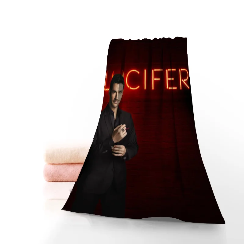 Custom Lucifer модное банное полотенце мочалка домашний текстиль дорожный для рук и
