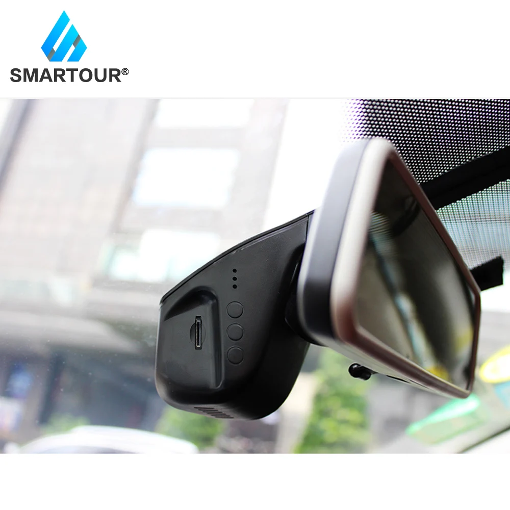 Автомобильный видеорегистратор Smartour HD 1080P регистратор с USB для Android автомобильные