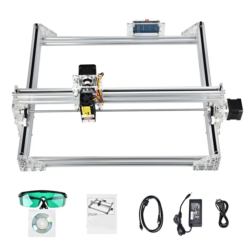 CNC лазерные наборы для гравировки CNC маршрутизатор резьба по дереву гравировальный станок для резки DIY логотип лазерный гравер принтер 40x30 см 2 оси 7000 МВт