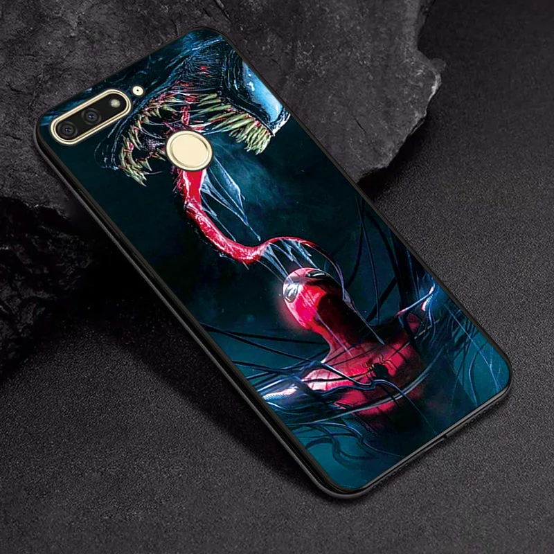 Чехол для huawei Honor 7A, черный чехол из ТПУ, чехол s для huawei Honor 7A, 7 S, Marvel Hero, huawei Y5, Y6 Prime,, Honor 7C, Россия, 5,7 - Цвет: TPUBLK647