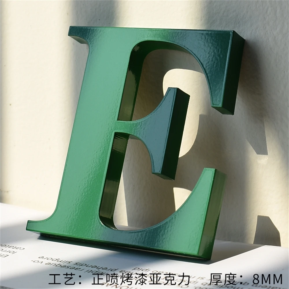 

Custom Acrylic Wall English Letter Alphabet Decoration