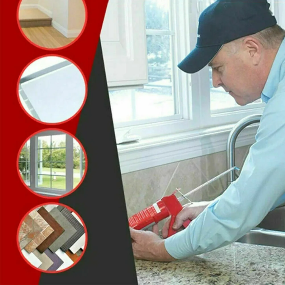 

Tape Caulk Finishing Attachment Countertops Windows Tile 45° 14pcs Tool