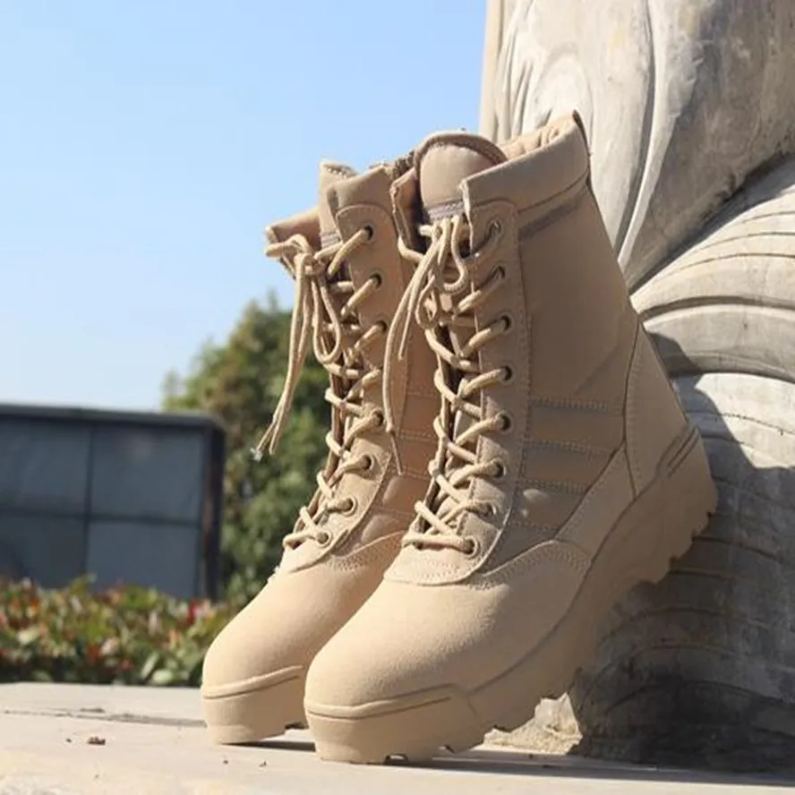 Мужские пустынные тактические военные ботинки Мужская Рабочая защитная обувь