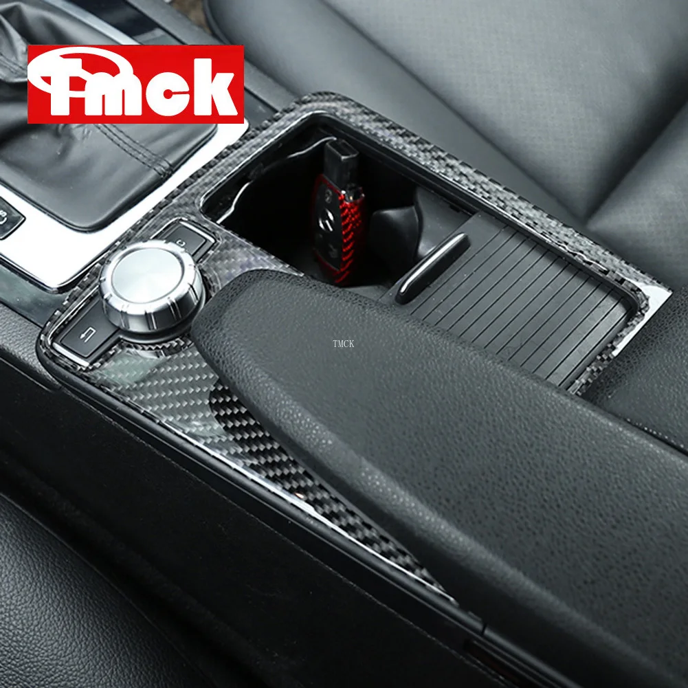 Настоящий Автомобильный держатель для центральной консоли из углеродного