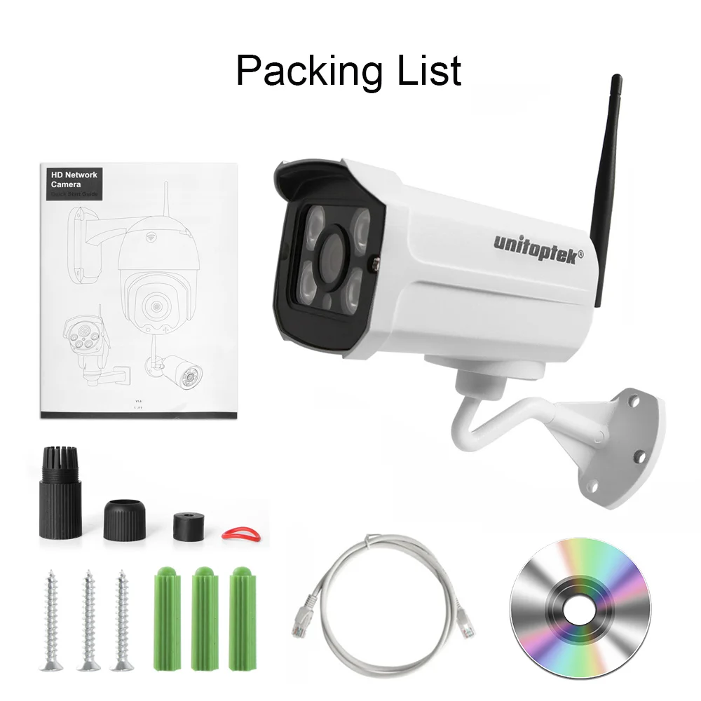 

HD 1080P Wireless WIFI IP Camera Outdoor Night Vision 2MP Home Security Cameras CCTV Wi-Fi Cam APP CamHi P2P Onvif APP