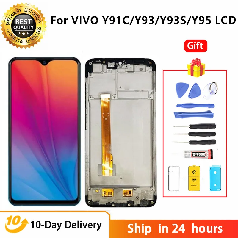 

Origianl Screen Replacement For Vivo Y91 Y91i Y91c 1820 LCD Display Touch Screen Digitizer Assembly Replacement Parts digitizer