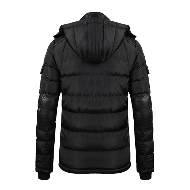 Мужская зимняя длинная парка пальто мужские осенние куртки в стиле пэчворк с