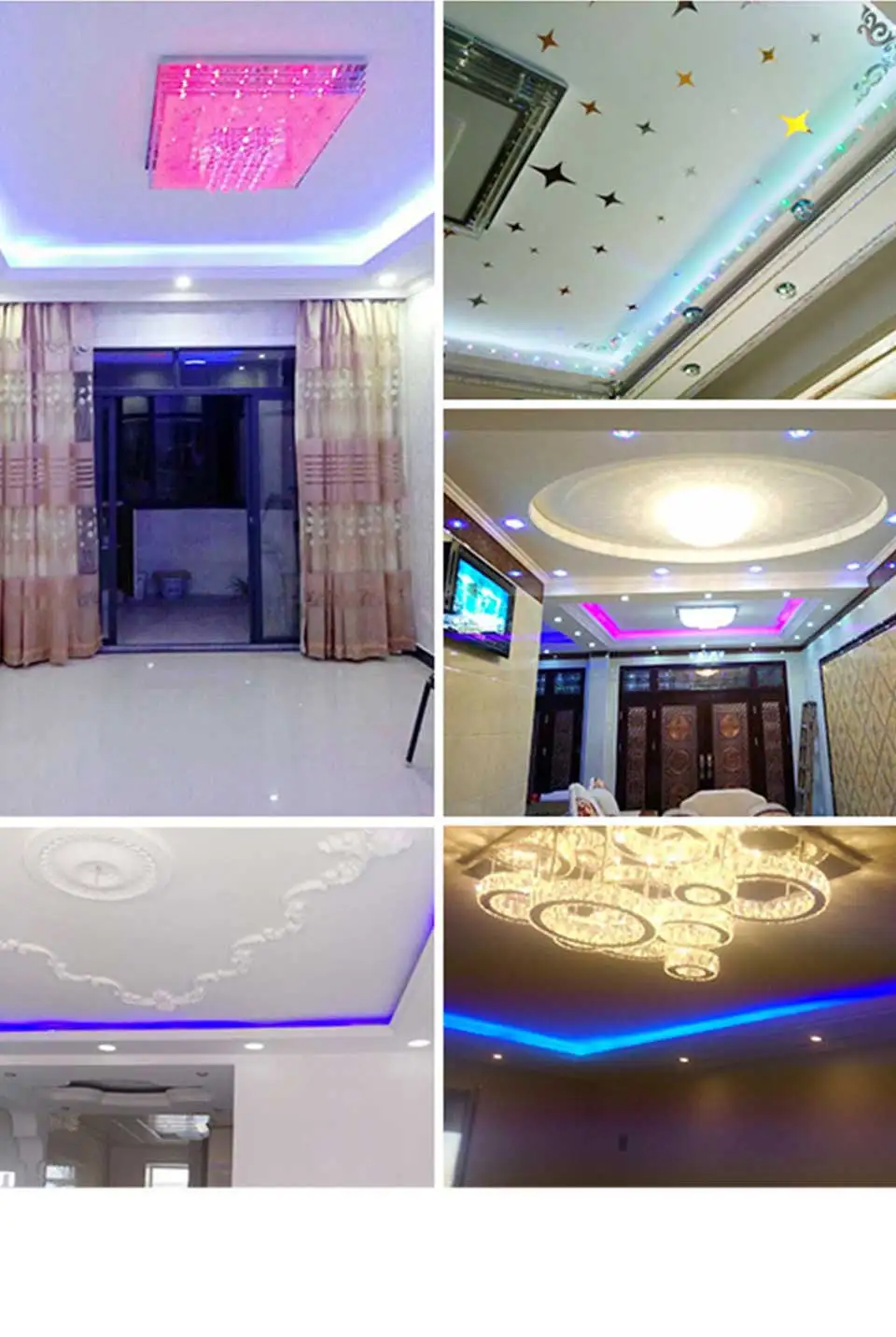 RGB LED Strip Kitchen Under Cabinet Lighting Luces LED Decoracion Dormitorio SMD 5050/2835 LED Strip For Bedroom PC TV Backlight