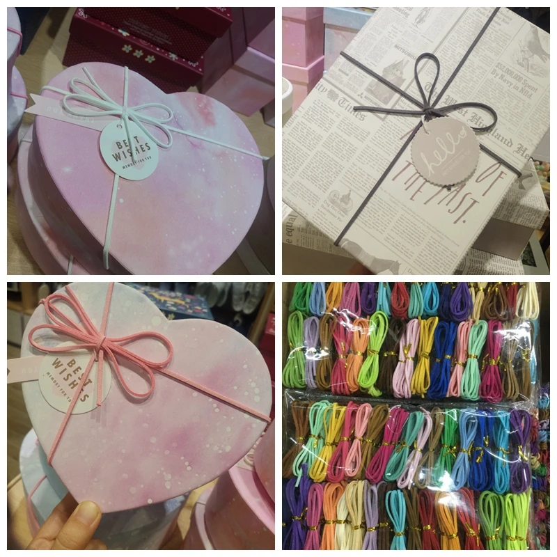 Лента бархатная для подарочной коробки 10 м 3 мм | Дом и сад