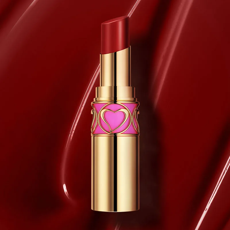 Маленькая золотая помада шелковистая длинная губная с эффектом длительного