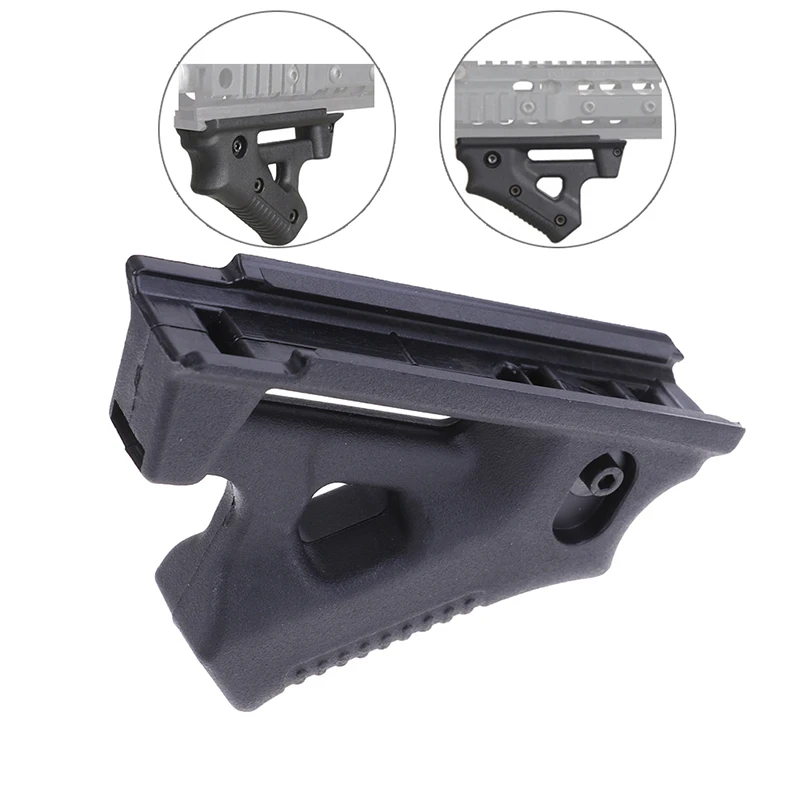 

1Pc Tactical 20mm Picatinny Rail Paintball Airsoft Rvg Style Front Vertical Grip For Airsoft BB Air Gun 1913 Rail Polymer Grip