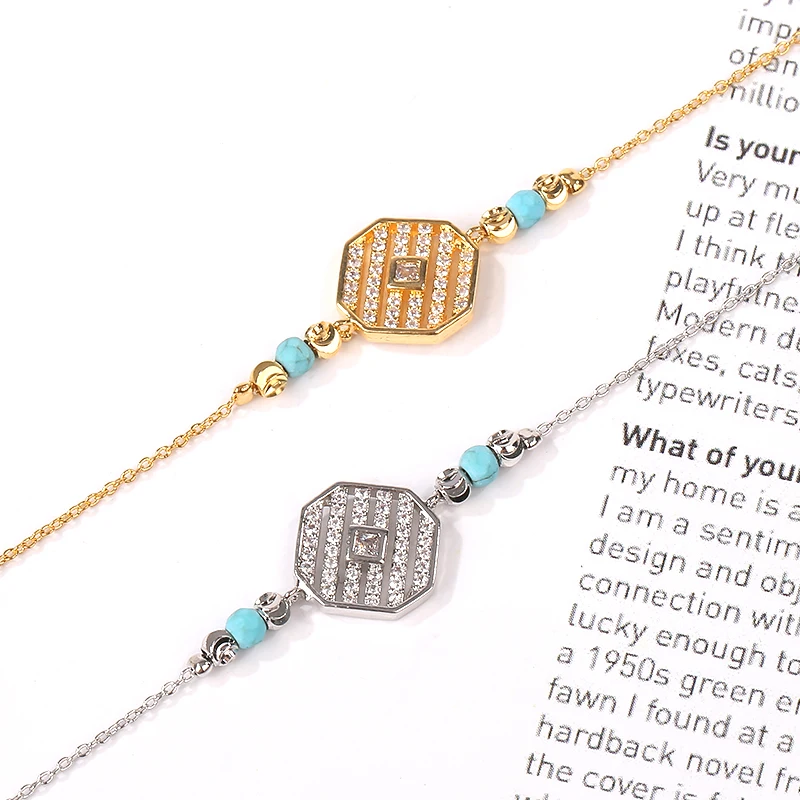 

Summer ladies new bracelet ins wind Korean version of simple personality design hand jewelry gift female