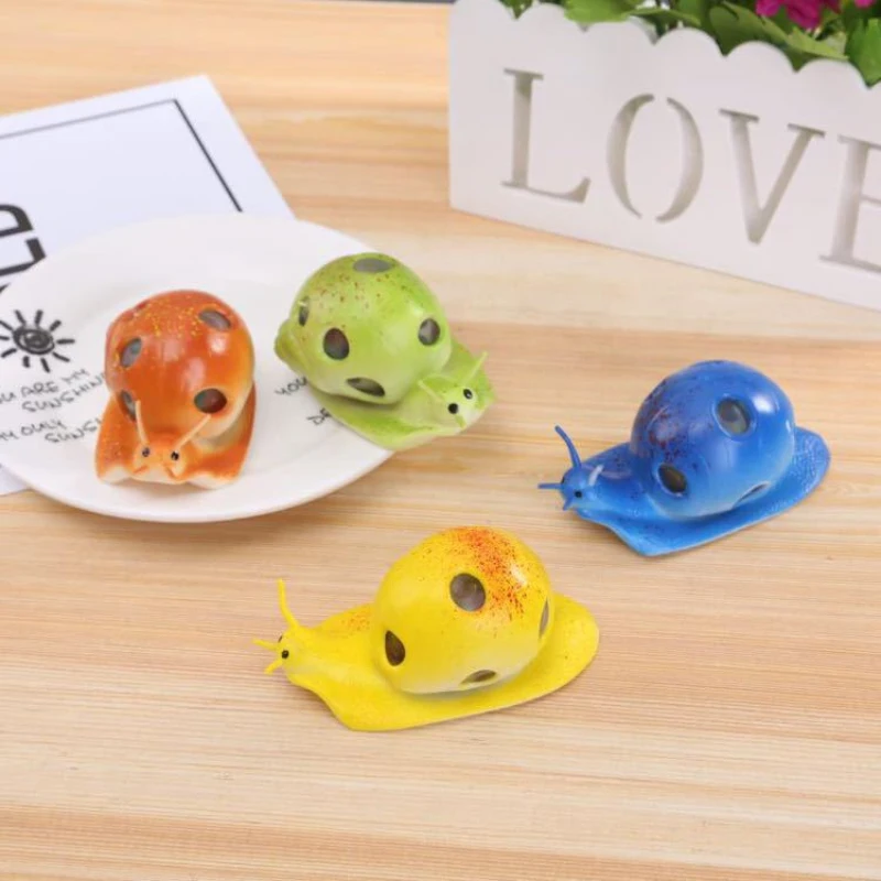

Antistress Ball Mini Squeeze Toys Unzip Grape Ball Snail Lays Eggs Dinosaur Vent Ball Trick Toy Decompression Pinch Squeeze Ball