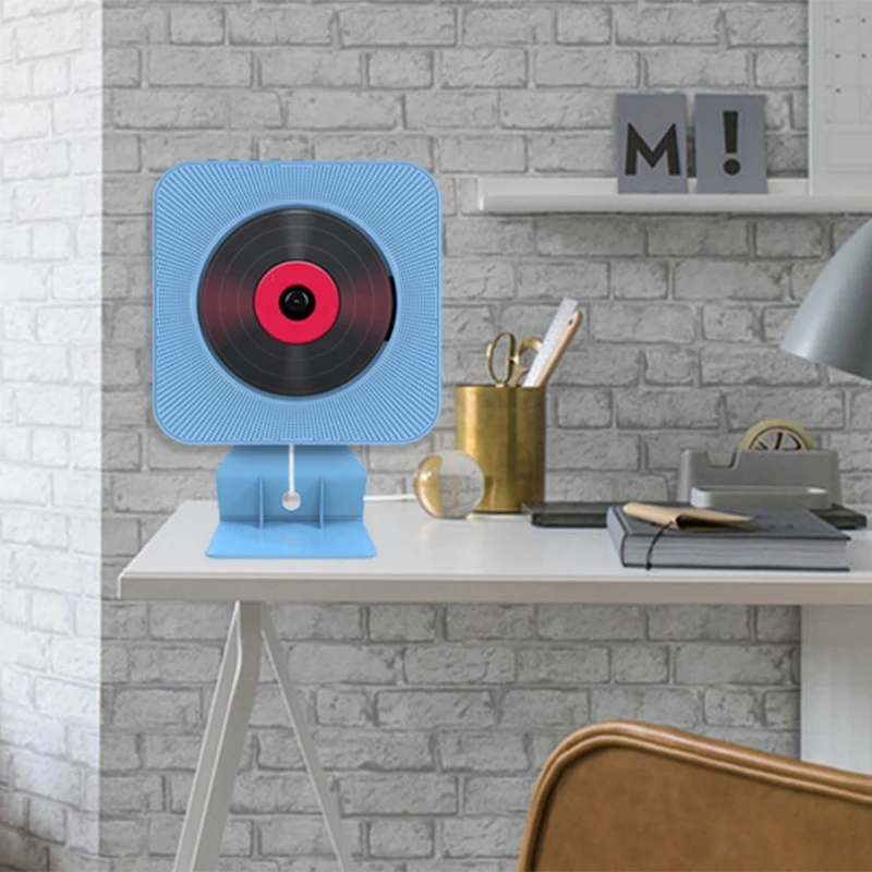 Портативный настенного крепления C D музыкальный плеер Bluetooth Домашний аудио
