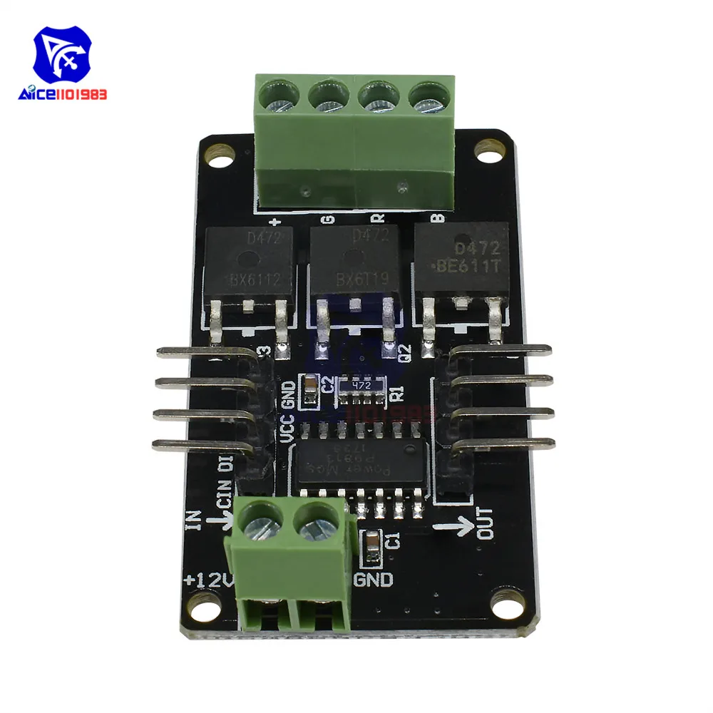 Модуль защиты драйвера светодиодной ленты diymore DC 12 В RGB для Arduino UNO R3 V1.0 STM32 AVR|uno r3 for