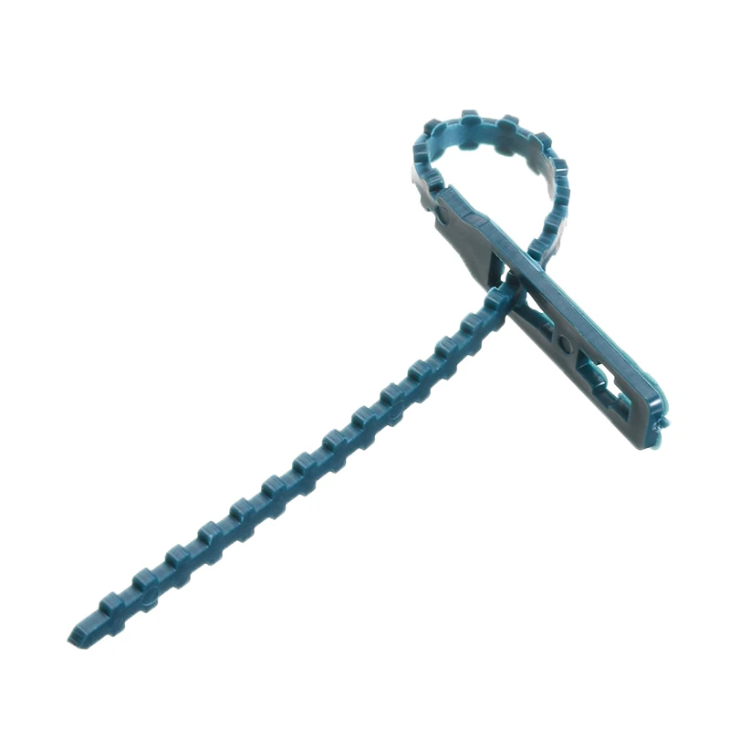 50pcs Adjustable Plastic Plant Cable Ties Reusable for Garden Tree Climbing Support 13.5cm Tools | Дом и сад