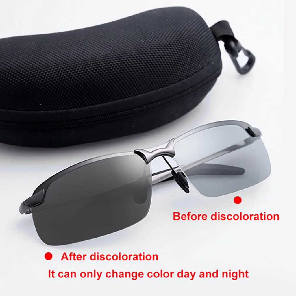 

Fashion Photochromic Sunglasses With Polarized Lens - Perfect For Fisherman Outdoor Climb Cycling Travel Sports Accessories