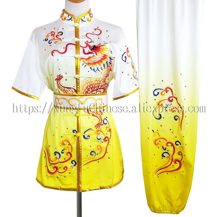 Новая китайская Униформа wushu Одежда Кунг-фу костюм для боевых искусств одежда