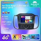 Авторадио для Ford Kuga 2 Escape 3 2012-2019 Android 10,0 автомобильное радио Carplay мультимедийный плеер навигация GPS автомобильное аудио стерео