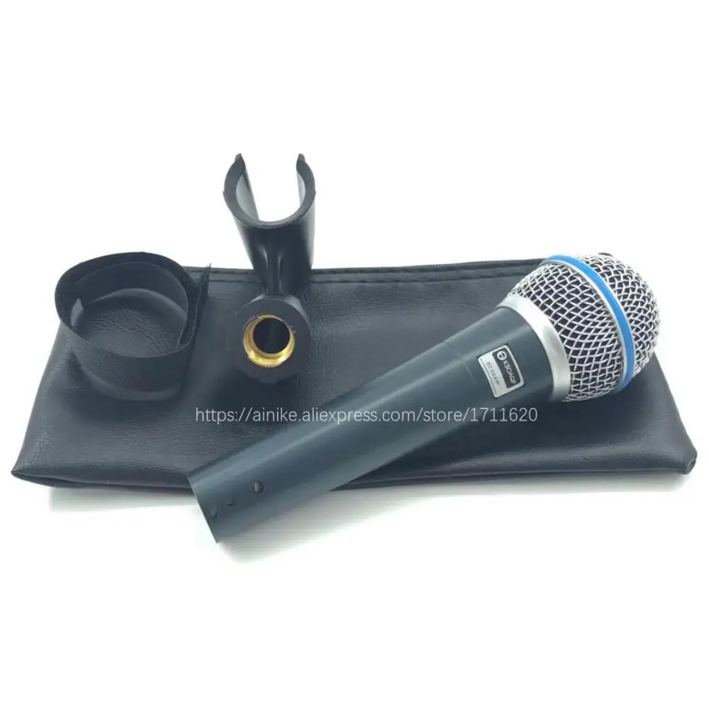 BT 58A профессиональный сценический для певца Vocal проводной микрофон динамический