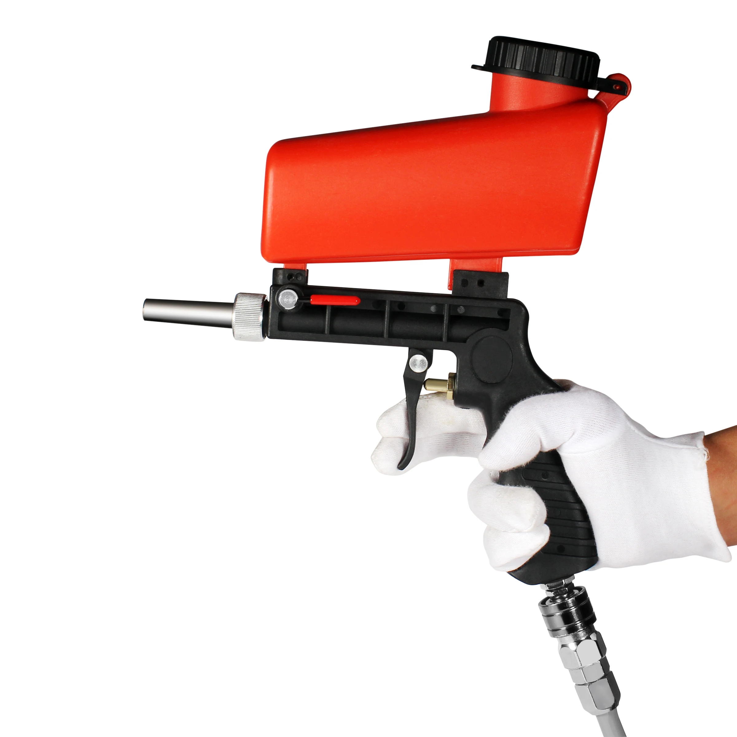 Портативный гравитационный Пескоструйный пистолет STARY 90psi пневматический