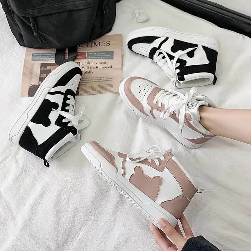 

New Flats Woman Sneakers Women Shoes Ladies Casual Breathable Female Vulcanized Shoes Lace Up Woman Comfort Walking Shoes 2021
