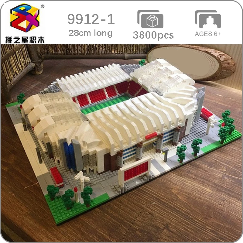 BS 9912-1 Манчестер Юнайтед футбол &quotOld Trafford стадион DIY 3D модель Алмаз строительные
