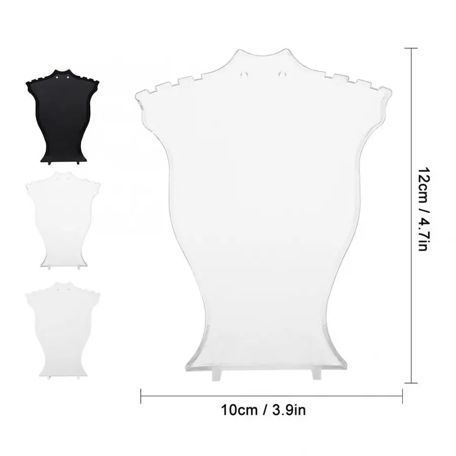 Ювелирный стенд 3 цвета подвеска ожерелье цепь держатель серьги Дисплей Стенд