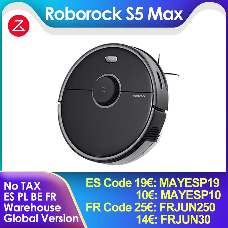 Робот пылесос Roborock S5 Max автоматическое умное планирование подметание пыли